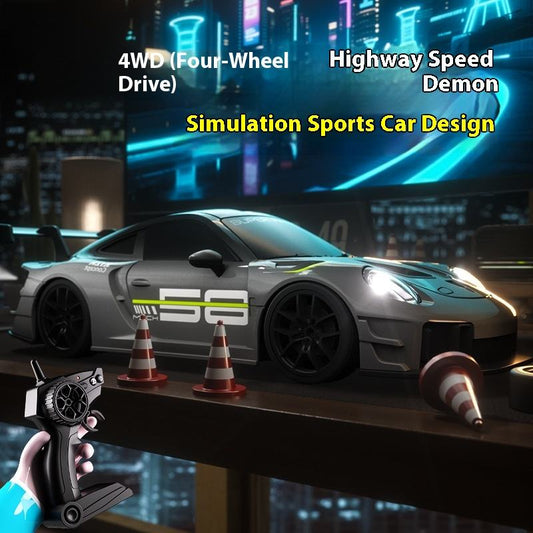 [24-hour delivery+Cash on delivery]1:24 Remote Control Drift High Speed Car